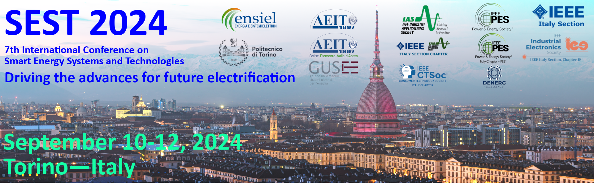 SEST 2024 – International Conference on Smart Energy Systems and Technologies 2024